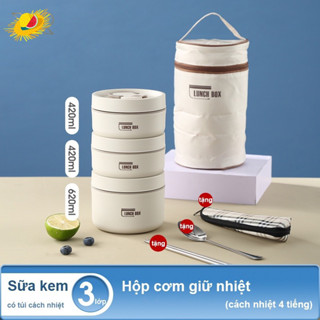 HỘP ĐỰNG  CƠM GIỮ NHIỆT LUNCH BOX ,HỘP CƠM TRƯA VĂN PHÒNG CÁCH NHIỆT