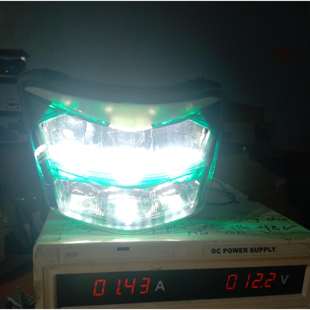 Đèn pha led 2 tầng WAVE A S RS RSX 2008 SAMURAI MGP