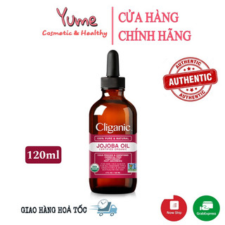Tinh dầu dưỡng ẩm nguyên chất Cliganic Organic Jojoba Oil
