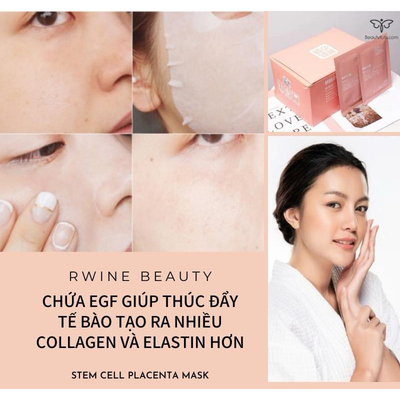 Mặt nạ nhau thai cừu công nghệ Nhật Bản - date mới nhất