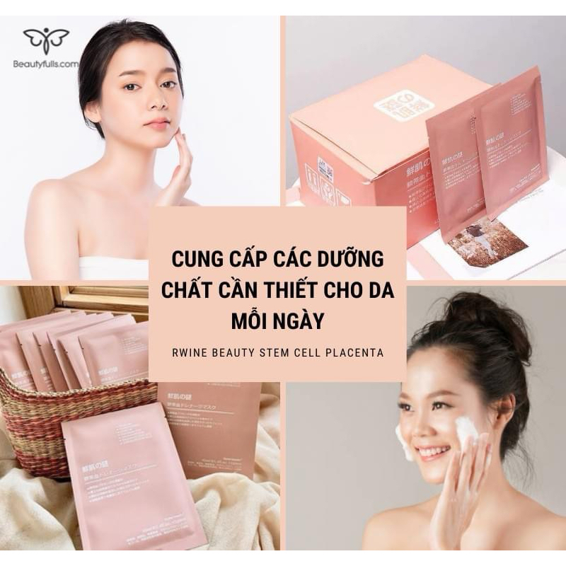 Mặt nạ nhau thai cừu công nghệ Nhật Bản - date mới nhất