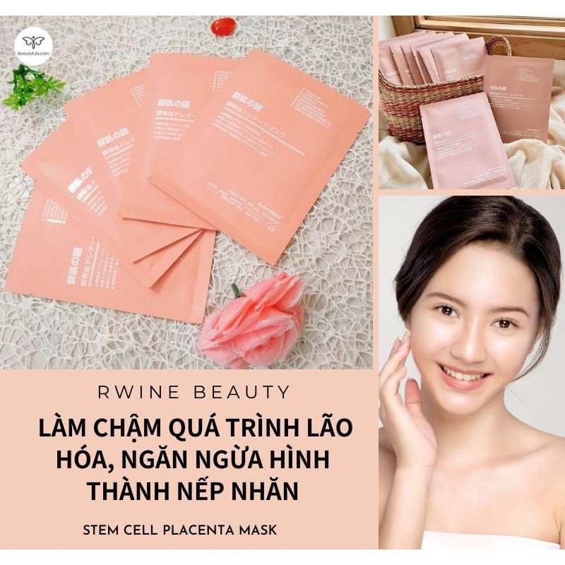 Mặt nạ nhau thai cừu công nghệ Nhật Bản - date mới nhất