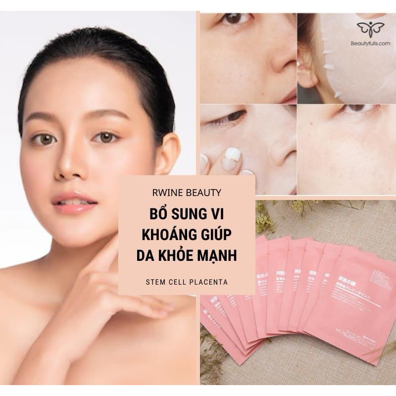 Mặt nạ nhau thai cừu công nghệ Nhật Bản - date mới nhất