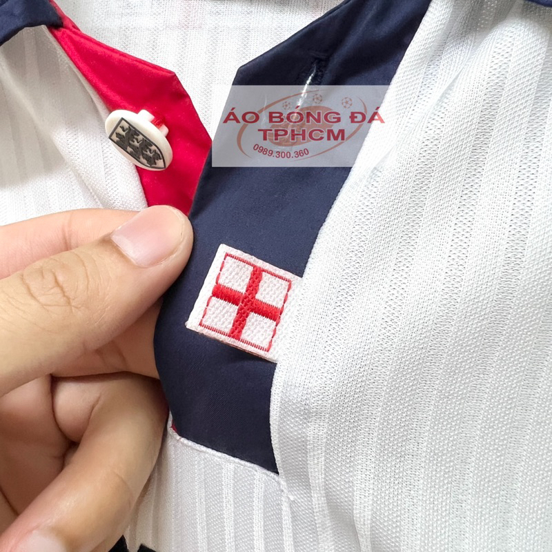 Áo Bóng Đá RETRO Tuyển Anh 1998- Áo Bóng Đá Retro hàng Thái cao cấp-RETRO.ANH 1998