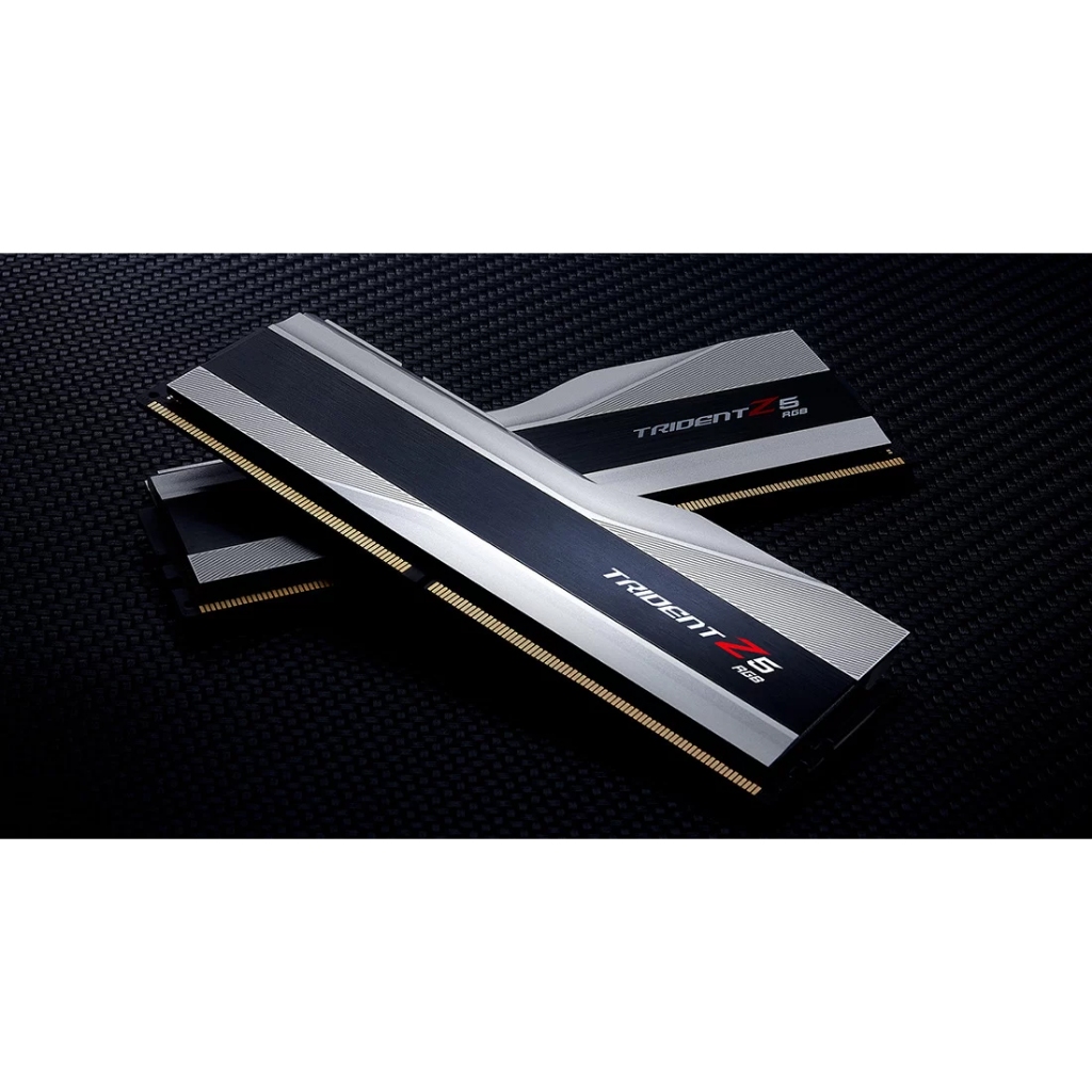 Ram G.SKILL TRIDENT Z5 RGB SILVER 64GB 6000MHz DDR5  F5-6000J3238G32GX2-TZ5RS