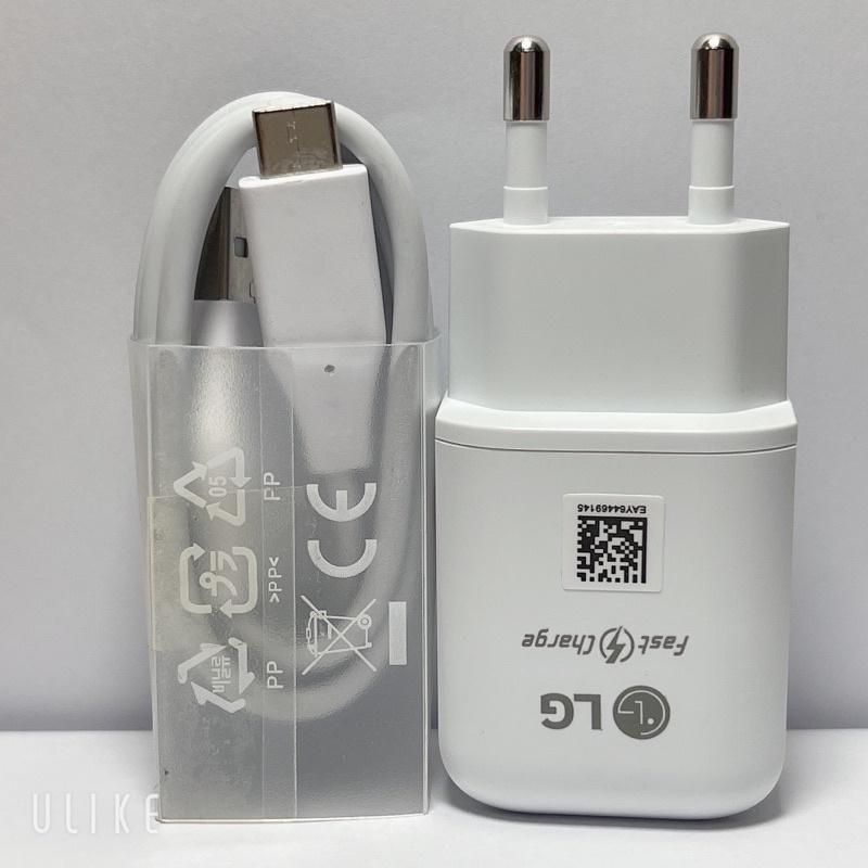 Bộ sạc nhanh LG 18w USB-Type C zin bóc máy, tương thích các dòng LG