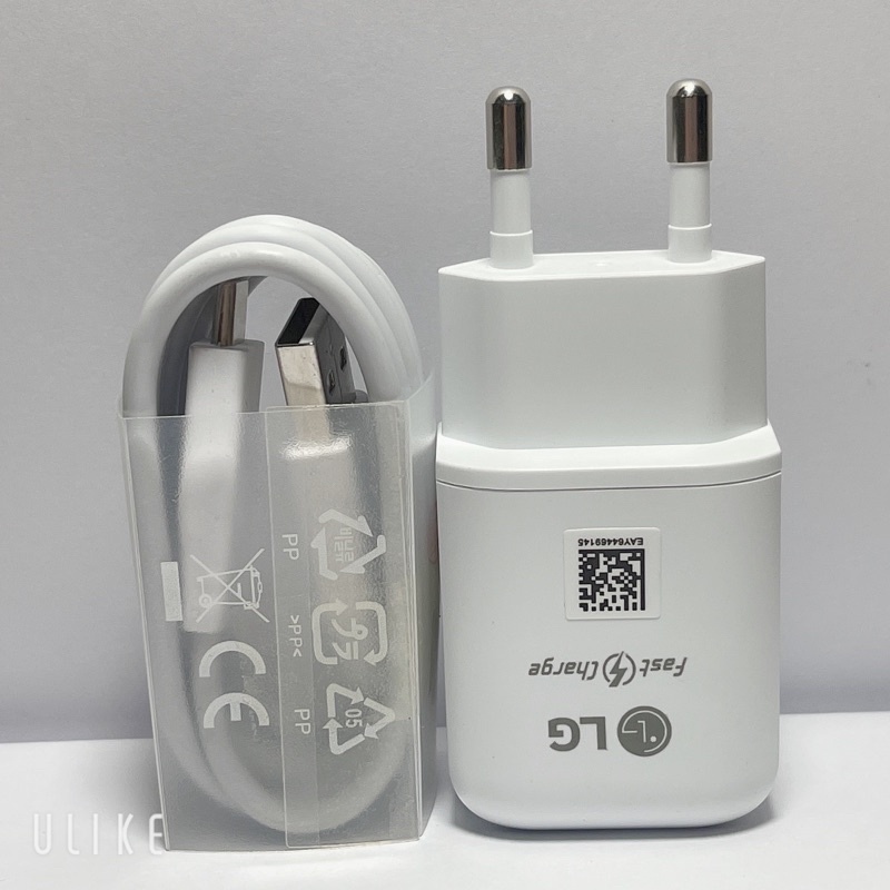 Bộ sạc nhanh LG 18w USB-Type C zin bóc máy, tương thích các dòng LG