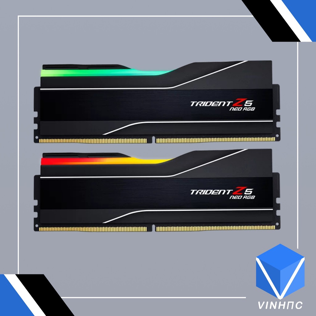 Ram G.SKILL TRIDENTZ Z5 NEO RGB 64GB 6000MHz DDR5  F5-6000J3238G32GX2-TZ5NR