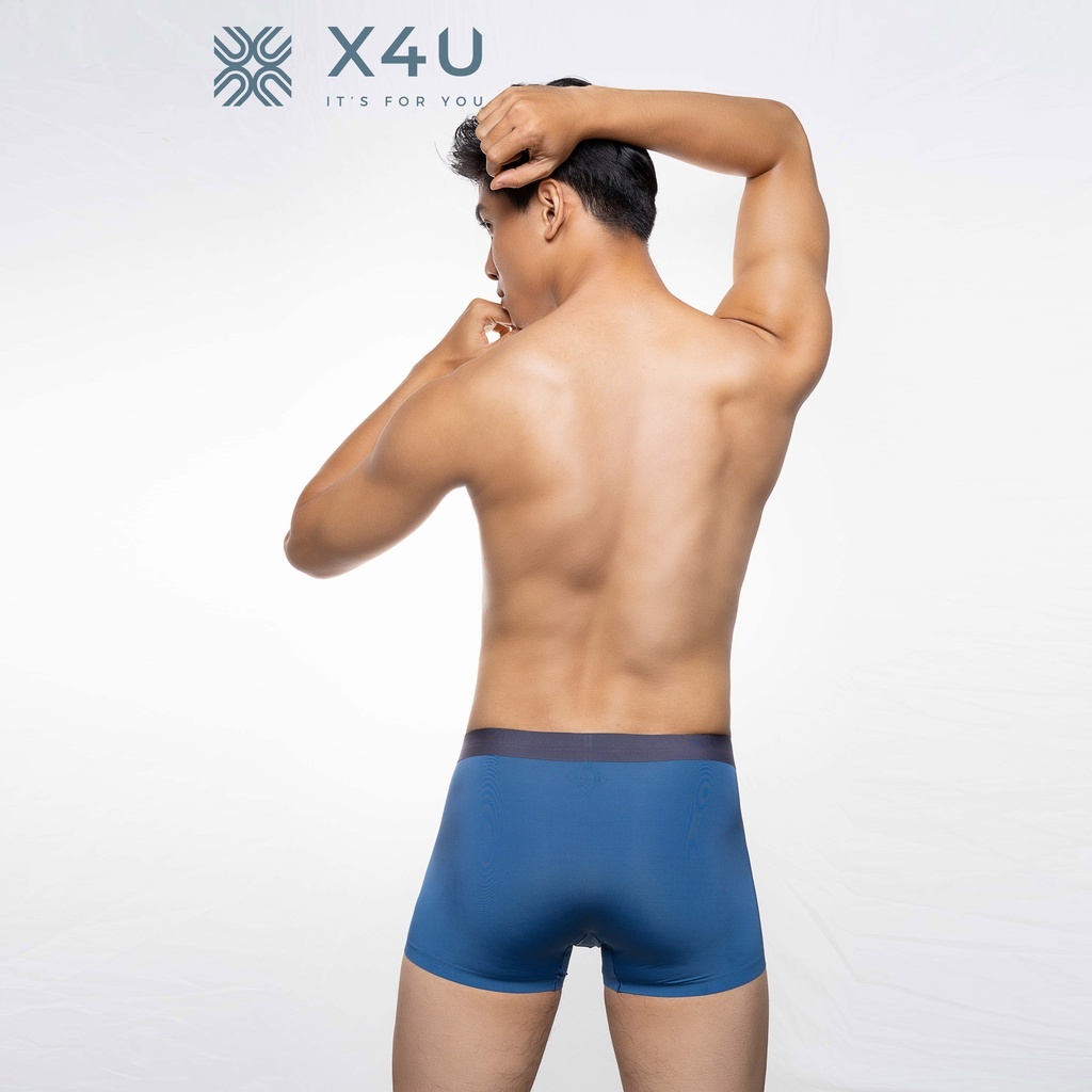 Quần lót nam Boxer x4u thun lụa mịn mát cao cấp NANGEVA ms661