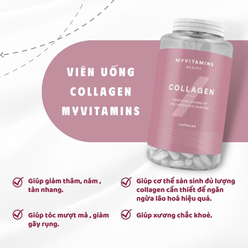[SALE DATE 02/24] Viên uống Collagen Myvitamins 90 viên