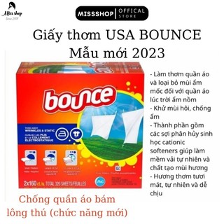 (FULL SIZE) GIẤY THƠM BOUNCE QUẦN ÁO MADE IN USA