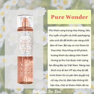 [Bodymist] Xịt Thơm Toàn Thân - PURE WONDER
