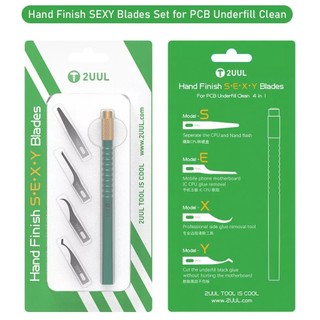 Bộ cán đa năng + lưỡi dao 2uul đục, tách ic