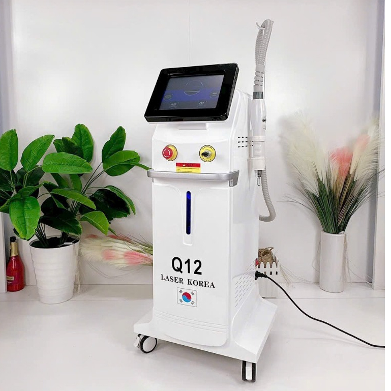 Máy Laser Q12 Korea | Laser Xóa Xăm Nám Tàn Nhang | Máy Q12 Xóa Xăm