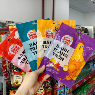  BÁNH TRÁNG TRỘN MISS VỊ PHÔ MAI CHANH SẢ GÀ QUAY RONG BIỂN SA TẾ BÒ SA TẾ TÔM 20Gram Vinasnack 