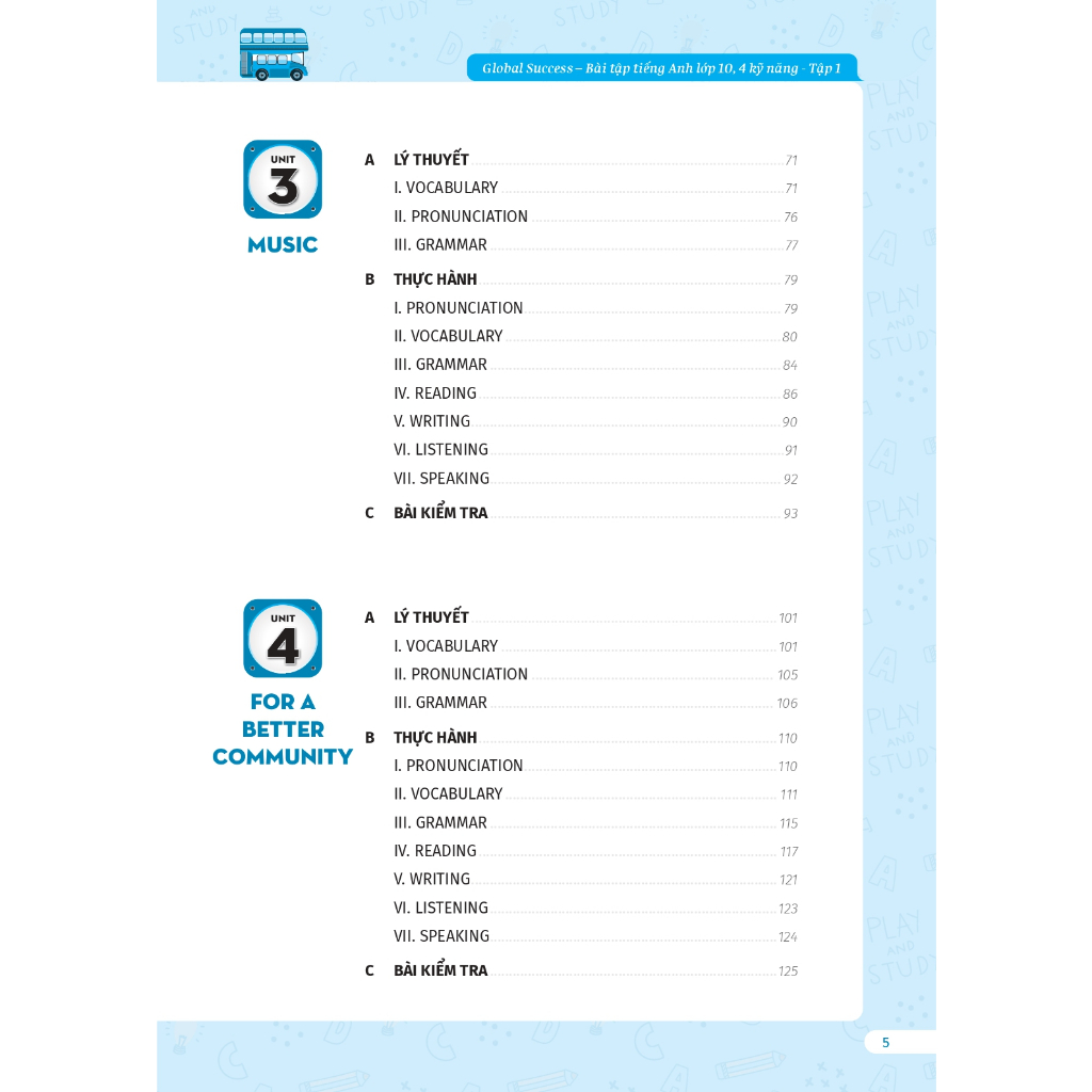 Sách bài tập tiếng Anh lớp 10 mới Global Success 4 kỹ năng  – Tập 1 ThS Lê Vy Vivian