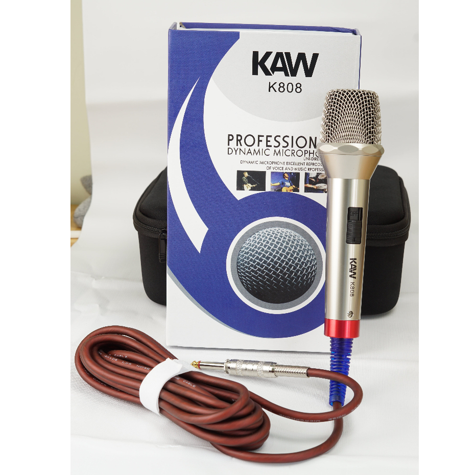 Micro KAW chuyên nghiệp - dây Siêu dài, chống vọng cao, bắt âm cực nhạy