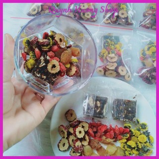    kho Sỉ  1gói trà hoa cúc chi đường đen thơm ngon dễ ngủ 