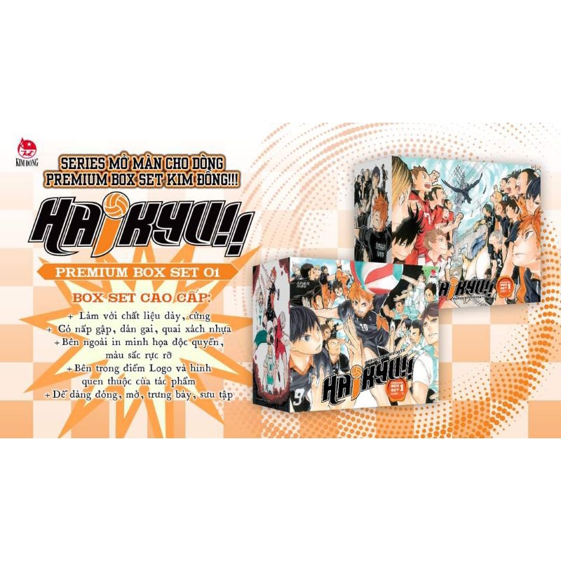 Boxset Haikyu Premium