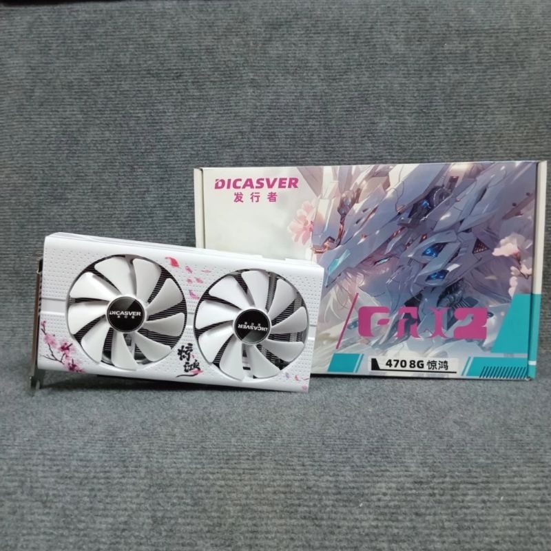 Card màn hình VGA RX 470 8G mới 100% full box  PN Computer