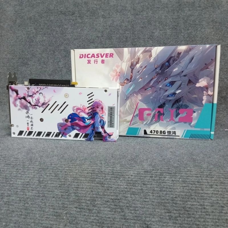 Card màn hình VGA RX 470 8G mới 100% full box  PN Computer