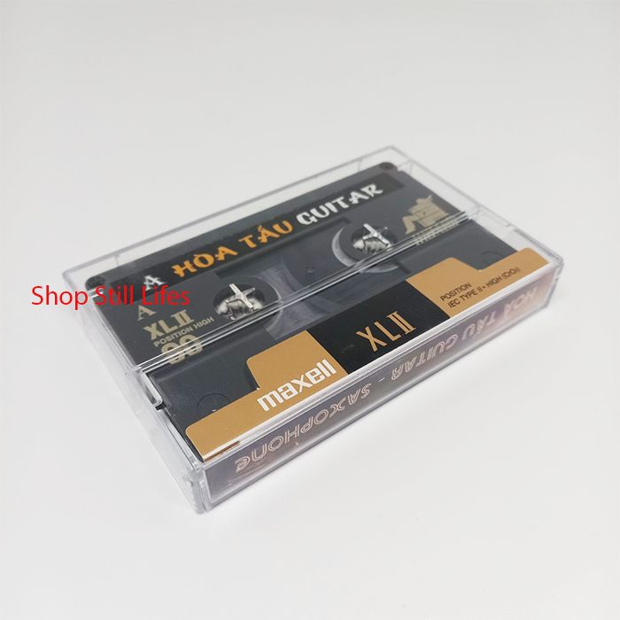 băng cassette maxell nhật bản đã qua sử dụng sợi băng crom còn tốt nhạc hay 98% hoà tấu guitar và saxophone