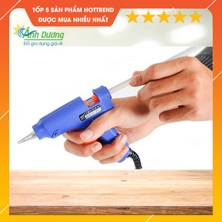 Súng Bắn Keo Nến Silicon Máy 20W Và 10 Cây Keo - Sửa Chữa Gia Đình, Làm Đồ Hand Made