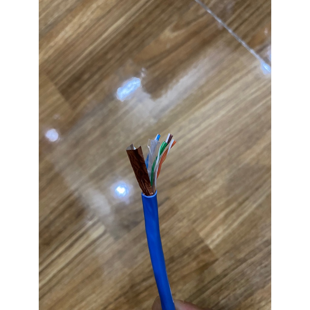 Dây Mạng Cat6 FTP Bấm Sẵn 2 Đầu dài 25M - 50M - chống nhiễu