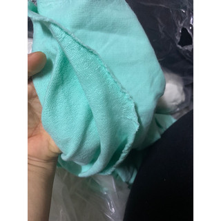 1 mét vải thun cotton dệt 2 lớp dùng may áo hoodie, đồ thu đông cho bé [Noon Fashion]
