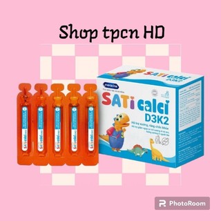 Saticalci D3K2 bổ sung Calci hữu cơ và vitamin D3 làm tăng quá trình hấp thu calci