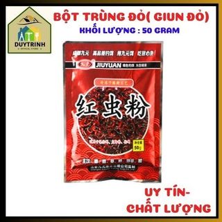 Mồi câu trùn chỉ đỏ câu rô phi, chép, diếc, mồi câu cá