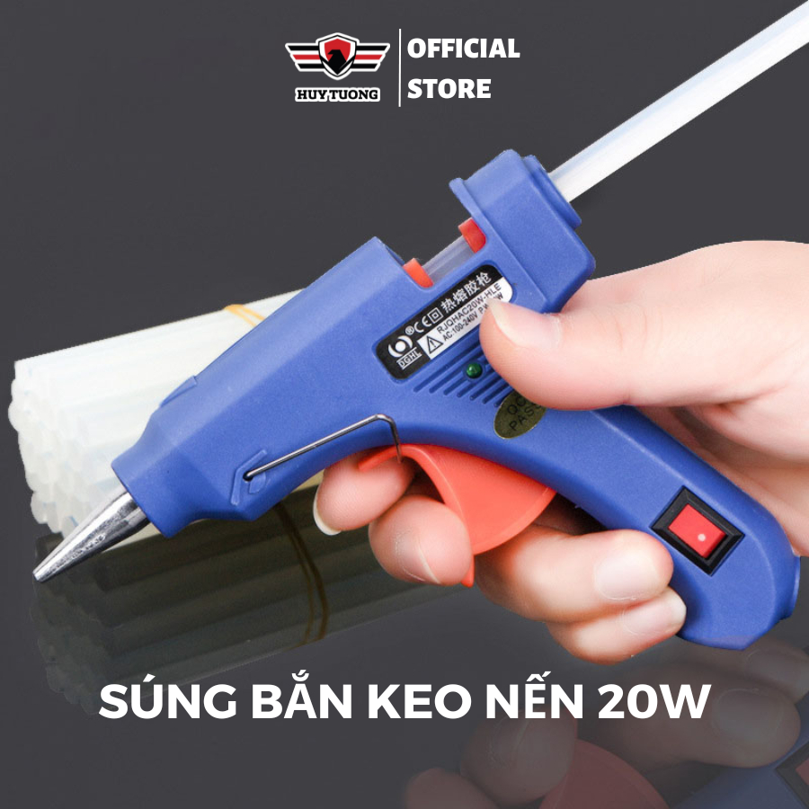 Sỉ 18k Máy bắn keo nến Silicon nóng chảy nhỏ thường 20w