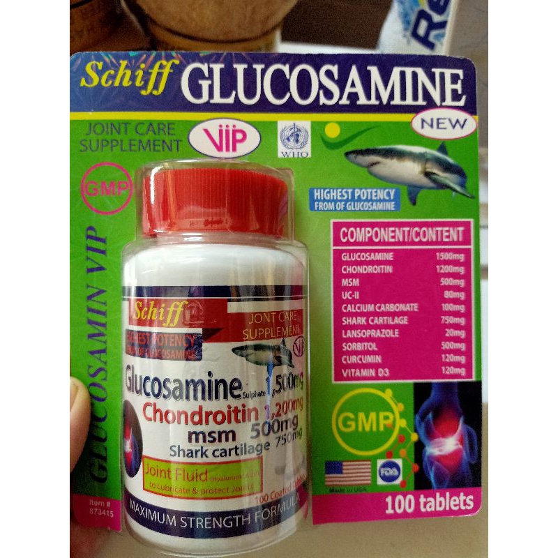 Glucosamin Shiff 100 viên