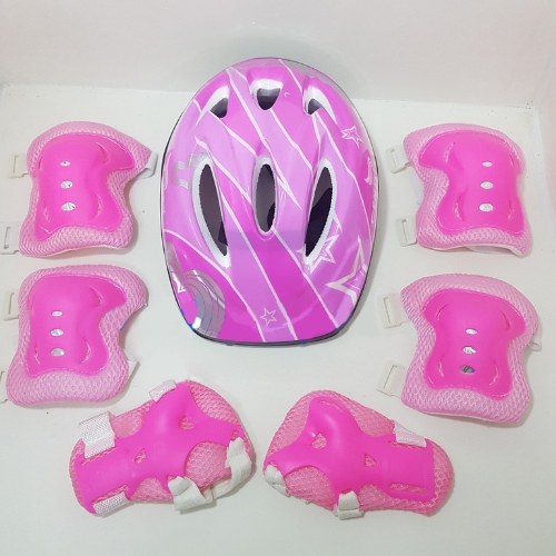 Bộ Bảo Hộ Trẻ Em, Bộ Bảo Vệ Chân Tay Cho Bé Lúc Trượt Patin, Ván Trượt, Đi Xe Đạp Đủ Màu Cho Bé