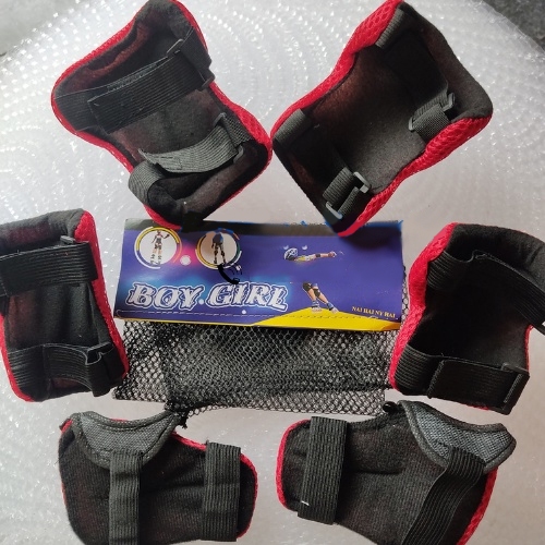 Bộ Bảo Hộ Trẻ Em, Bộ Bảo Vệ Chân Tay Cho Bé Lúc Trượt Patin, Ván Trượt, Đi Xe Đạp Đủ Màu Cho Bé