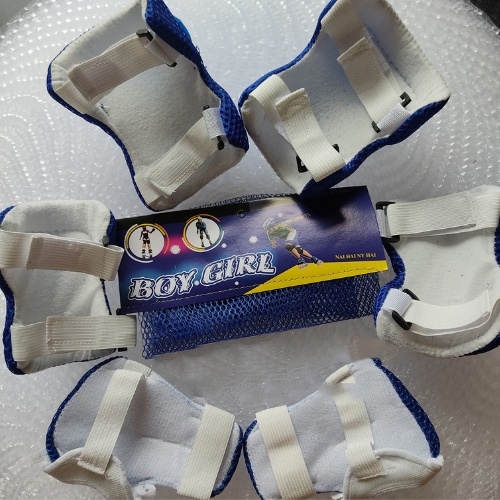 Bộ Bảo Hộ Trẻ Em, Bộ Bảo Vệ Chân Tay Cho Bé Lúc Trượt Patin, Ván Trượt, Đi Xe Đạp Đủ Màu Cho Bé