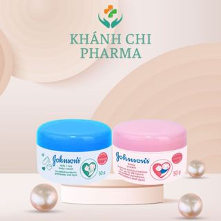 Kem dưỡng da Johnson baby lọ 50g. Jonson giúp bôi nẻ, dưỡng ẩm an toàn cho bé (Hàng chính hãng)