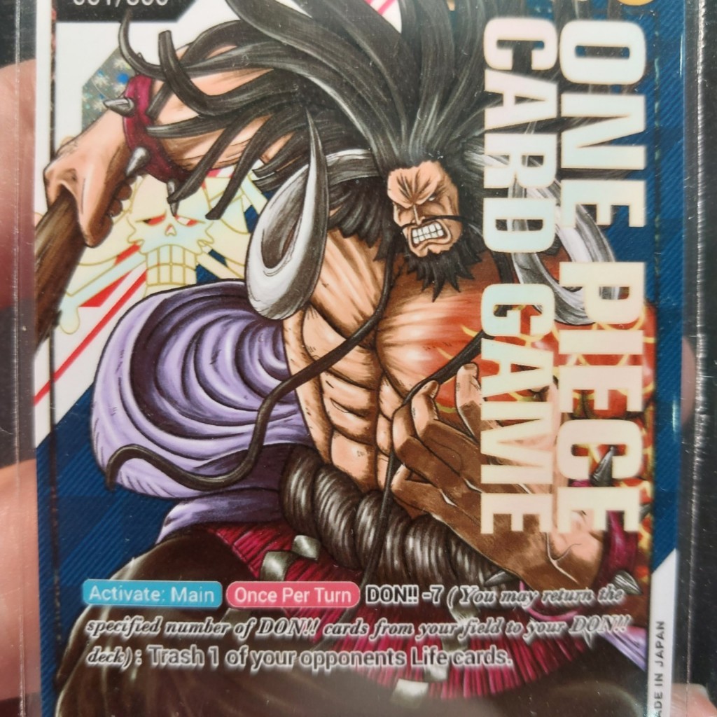 Thẻ Promo Kaido OnePiece Châu điên hóa rồng 2022 NF2 2-1