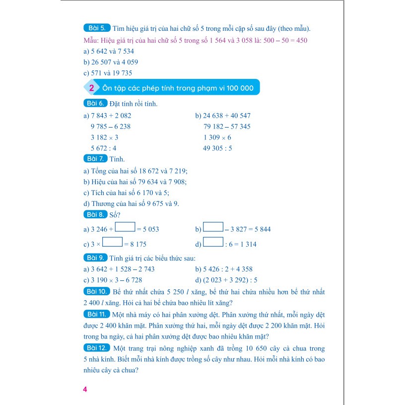 Sách - Tuyển Chọn 400 Bài Tập Toán 4 - Biên soạn theo chương trình GDPT mới - ndbooks