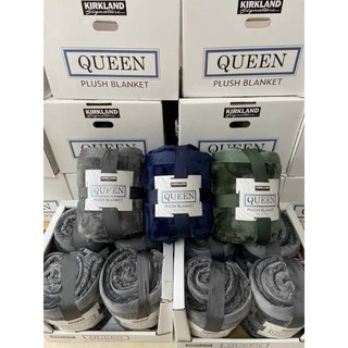 Chăn lông cừu KirkLand Queen chính hãng đủ màu