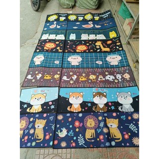 Set 2 Chiếc Thảm Nhà Bếp Hoa Văn 3D