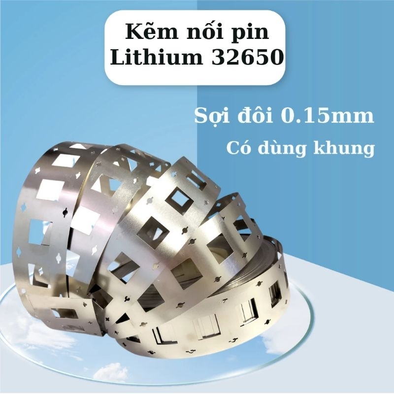 kẽm hàn sell pin đôi 32650