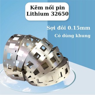 Kẽm hàn sell pin đôi 32650