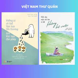Sách -Combo 2cuốn Không ai có thể làm bạn ổn thương trừ khi bạn cho phép+Gửi cậu một cái ôm vì đã không bỏ cuộc-Timebook