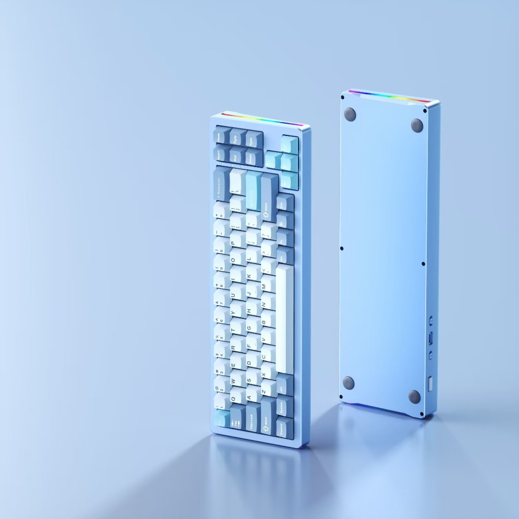 Bàn phím cơ M71 Không Dây | Gasket Mount  -Mạch Xuôi - Hotswap - Led RGB | Kết Nối 3 Chế Độ