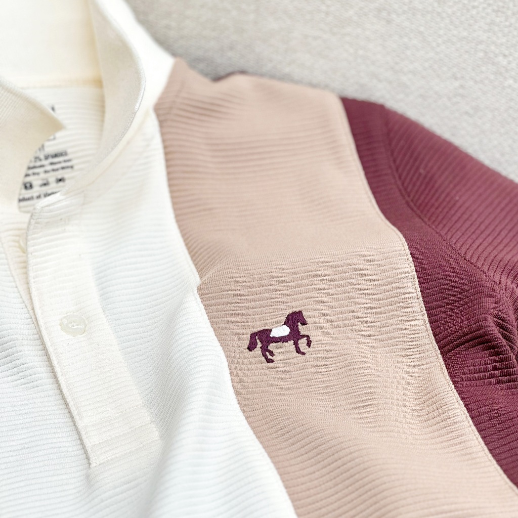 Áo Thun Nam Cao Cấp Polo Gân Phối 3 Màu BY COTTON