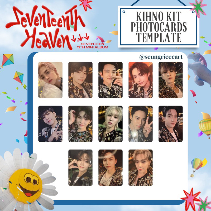 Bộ ảnh Seventeen Heaven KIT ver