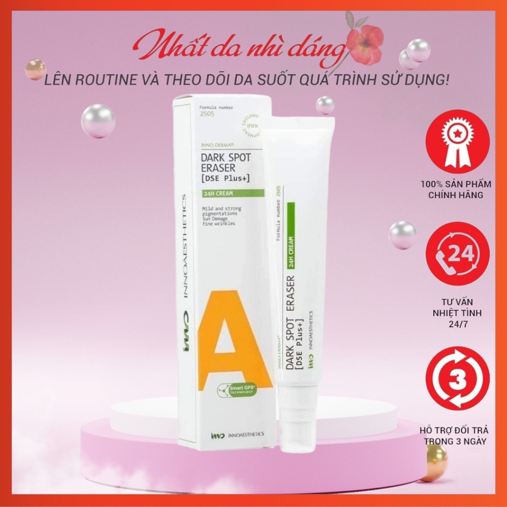 Dark Spot Eraser Inno-Derma ,Kem phân giải sắc tố và giảm thâm nám Innoaesthetics