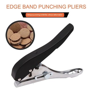 Kìm bấm lỗ nẹp chỉ nhựa PVC che lỗ vít 8li, kiềm bấm lỗ tròn giấy 8mm