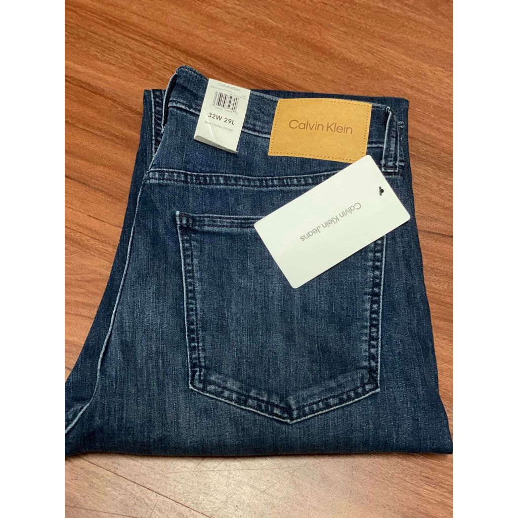 QUẦN JEANS NAM CALVIN KLEIN STANDARD STRAIGHT FIT SIZE 32